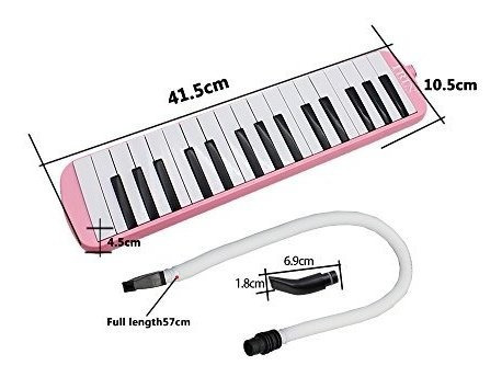 Ammoon 32 Teclas De Piano Melodica Instrumento De Educacion