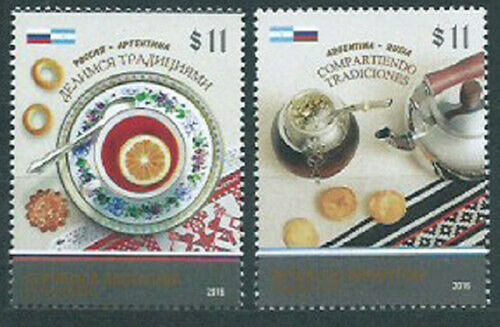 2016 Compartiendo Tradiciones - Argentina (sellos) Mint