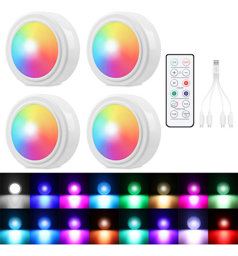 Luces Led Inalámbricas Para Automóvil Marca Sin Marca Modelo Tipo De Conector Varios Colores Color De La Luz
