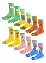 Comprar 6 Pares Medias Largas Osos Escandalosos We Bare Bears Unisex