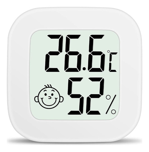Termómetro Higrómetro Smiley Mini Para Interiores