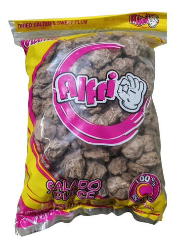 Ciruela Salada Endulzada Y Deshidratada 1kg Alfri