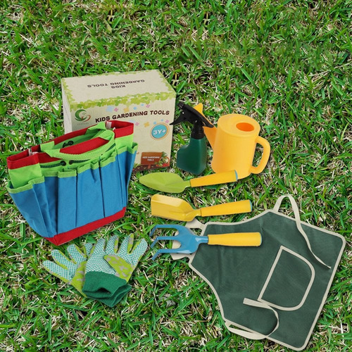 Juego De Herramientas De Jardinería Para Niños De 8 Piezas