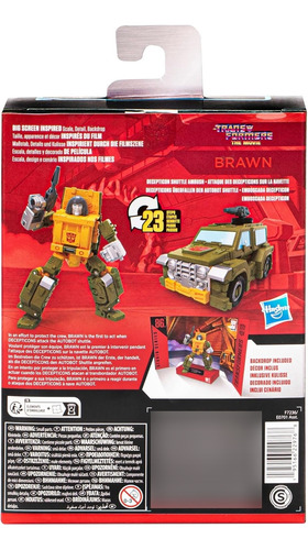 Transformers Brawn Deluxe Class Studio Series 86