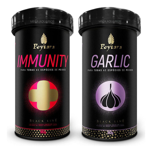 Poytara Garlic Immunity Kit Ração Peixes Debilitados Kp4