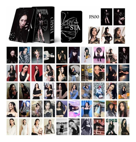55 Photocards Jisoo De Black Pink