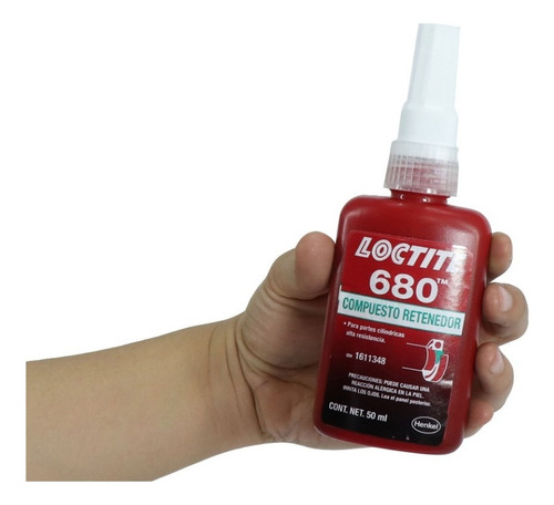 Retenedor Conexiones Metálicas Loctite 680 50ml 15202270