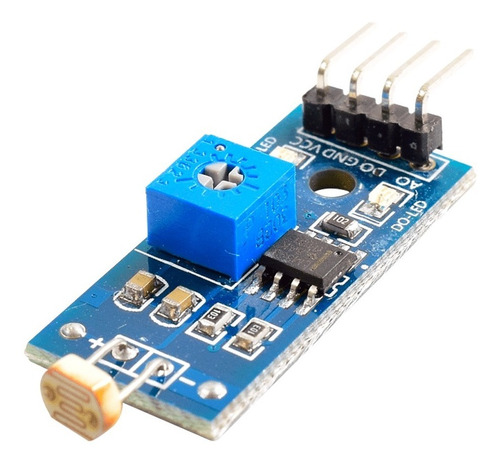 Modulo Sensor De Luz Con Ldr Fotoresistor Desarrollo