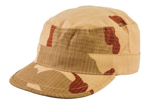 Gorro Kepi Visera Casquete Ripstop Camuflado Desert Storm 3c