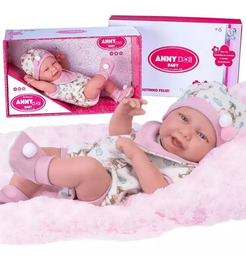 Boneca Bebe Reborn Detalhes Peso Realista Carrinho Barato