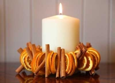 Fruta Deshidratada Para Decoración De Velas