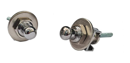 Seguro Metalico Cromado Tipo Strap Lock Radox 043-327