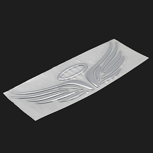 2 Adesivos 3d Com Logotipo Da Fada Do Anjo Para Carro,