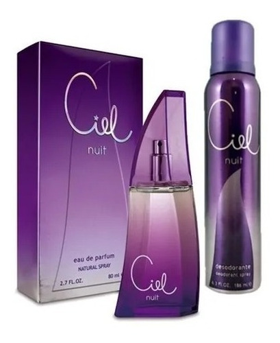 Ciel Nuit De Mujer Eau De Parfum Spray X 80 Ml + Desodorante