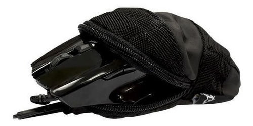 Mouse Bag Eagle Warrior Gamer Negra Amousebag0001egw Color Negro-Negro Diseño de la tela No aplica