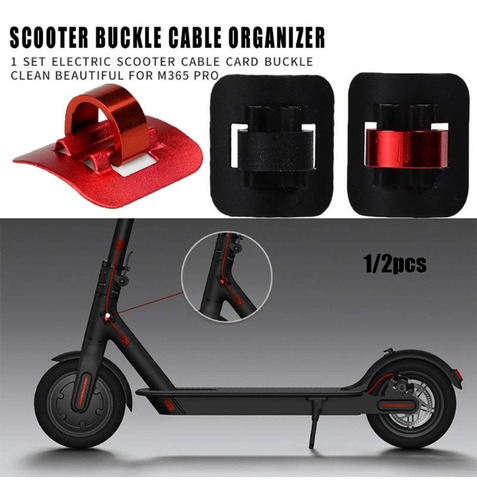 Organizador Sujetador 3m Cables Scooter Xiaomi M365/m365 Pro