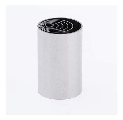 A 7pcs Aço Inoxidável Forma Redonda Mousse Anel Molde Mini