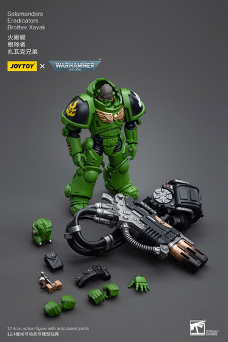 Warhammer 40k Salamanders Eradicator Brother Xavak Joy Toy
