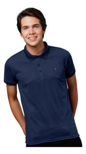 Camiseta Tipo Polo Hombre Totto Mormol