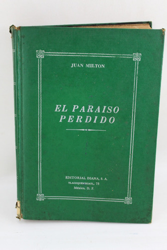 L3746 Juan Milton -- El Paraiso Perdido -- Diana 1953