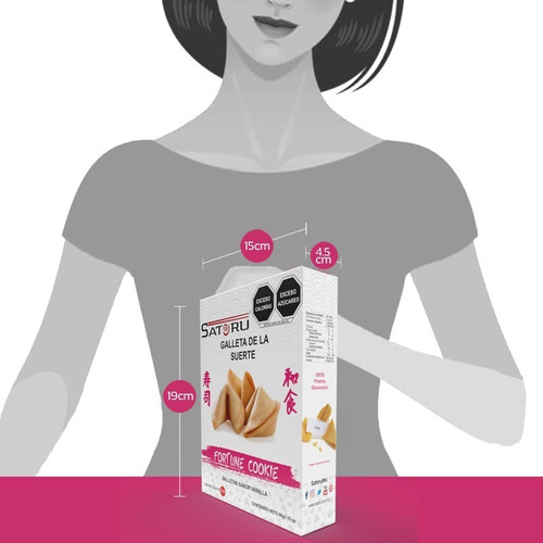 Imagen 2 de 9 de Galleta De La Suerte 10 Piezas / 90g