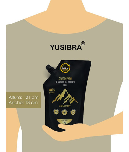 Sal Del Himalaya Fina 50 Bolsas De 1 Kilo Mayoreo!