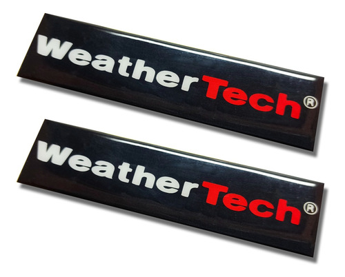 Emblemas Autoadhesivos Alfombras Weathertech Personalizados