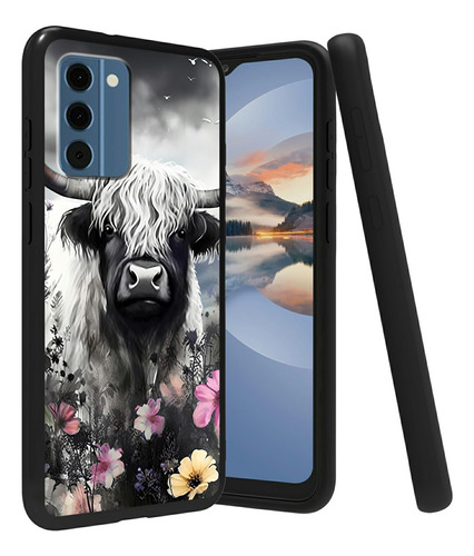 For Nokia C300 6.52 Soft Tpu Phone Cover Fit Women Men, Hyb