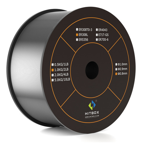 0.030/0.8mm 1.0kg Alambre De Soldadura De Acero Inoxidable