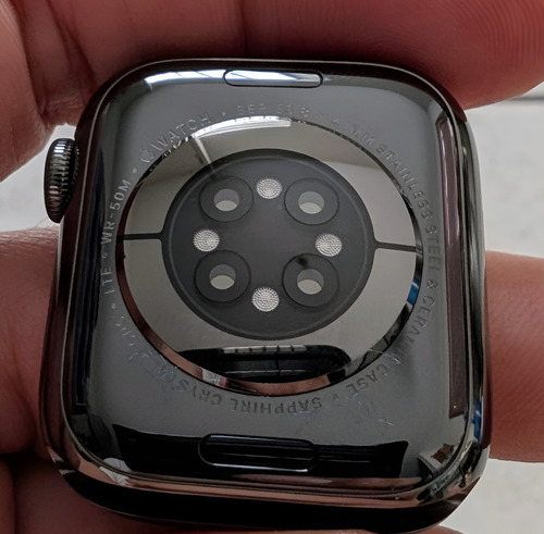 Apple Watch Series 8 Gps + Cell Acero Inoxidable Gris Oscuro Milanese Negro Gris Oscuro
