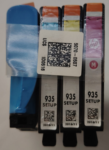 Tinta P/hp 934 935 Setup Kit X4 Solo Hp 6230 Leer Descripcio (Usado)