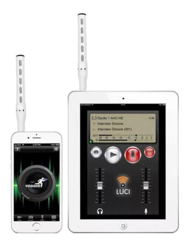 Imagen 2 de 10 de Micrófono Fifine I-30 Boom Condenser Para Smartphone Trrs