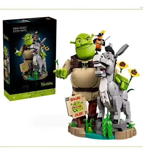 Shrek: Shrek, Burro E Gato Em Botas 72423