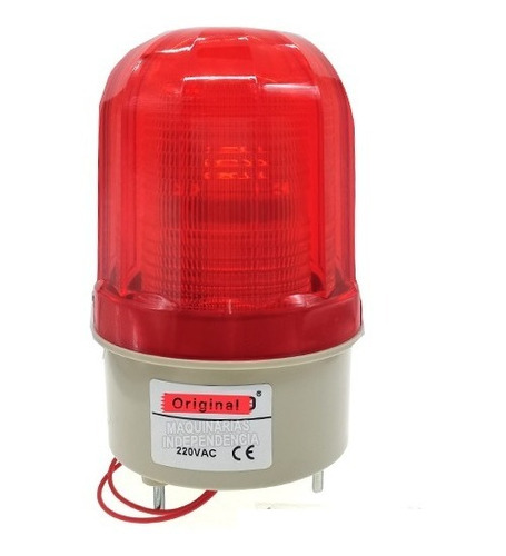 Luz Estroboscopica Roja Autoelevador 12 V Repuesto