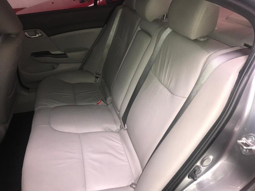 Honda Civic 2014 1.8 Lxs Flex Aut. 4p Prata 2014