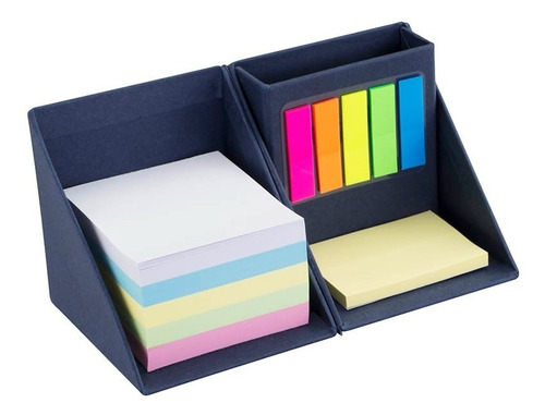 Set Cubo Ecológico Con Porta Lápices Colores Disponibles