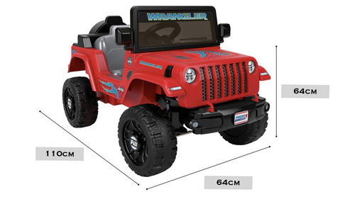 Fisher Price: Power Wheels 6v Jeep Wrangler Color Negro