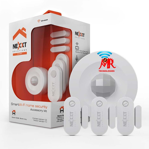 Kit Sensores Smart Nexxt Bluetooth, 1 Movimiento, 3 Apertura