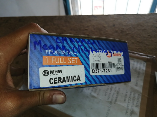 Pastillas Freno Delantera Gol Fox Fiat Palio Siena Uno 7242