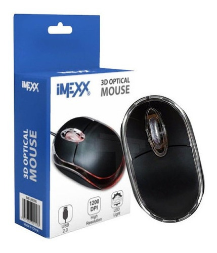 Mouse Óptico Imexx Usb 2.0