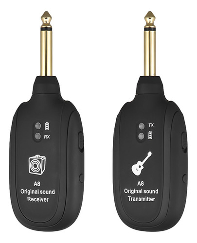 Conjunto De Receptores Pick Up Transmissor A8 Uhf Wireless R