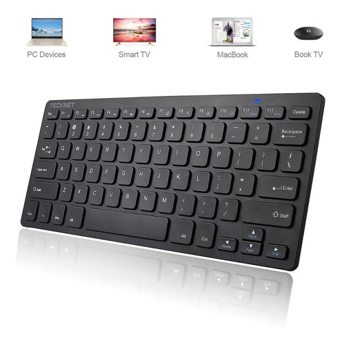 Teclado Inalámbrico, Tecknet Teclado Inalámbrico 2.4g Usb Ul