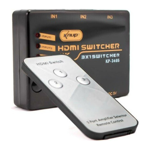 Selector De Señal - Hub Hdmi Con Control - Sertel