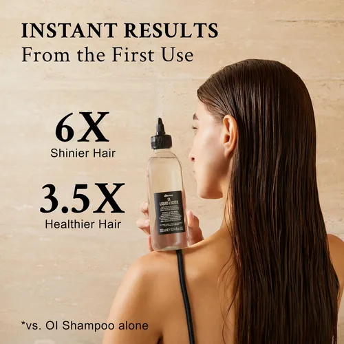 Tratamiento Enjuagante Davines Oil Liquid Luster 300 Ml