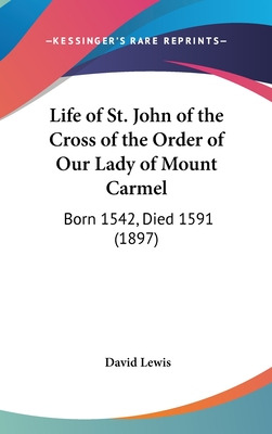 Libro Life Of St. John Of The Cross Of The Order Of Our L...