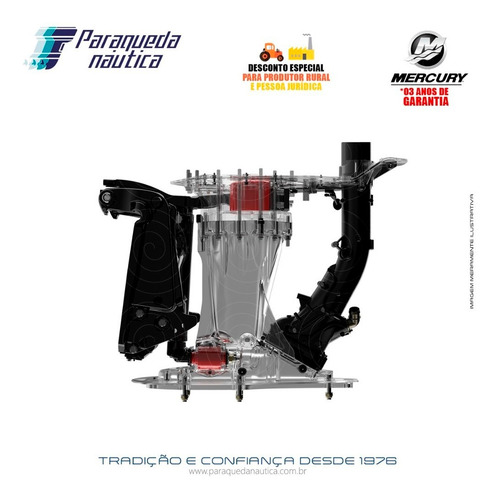 Motor De Popa Mercury 4t 300hp R L V8 Dts Verado Racing