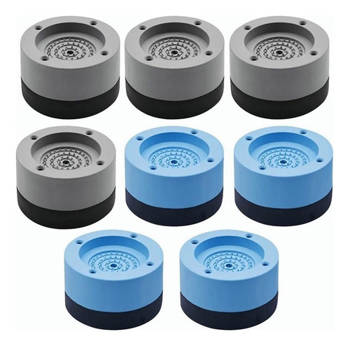A 4 Almohadillas Antivibración Pies Goma Base Reductora