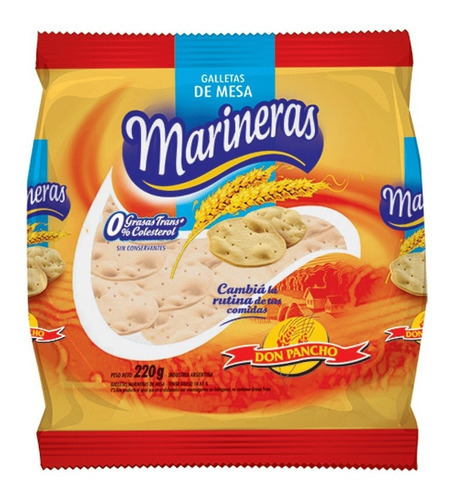 Galleta Marinera De Mesa Don Pancho 220 Gr