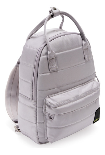 Mochila Montreal Steel Mini Bubba Essentials Color Gris