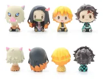 Comprar Kit 4 Pçs Action Figure Demon Slayer Kimetsu Tanjiro Nezuko